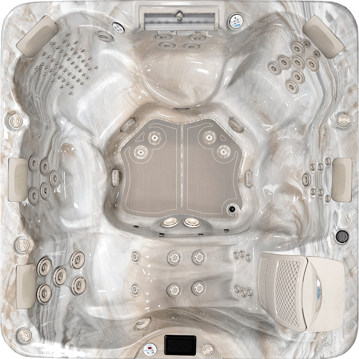 La Jolla 94 Jets PL-894L Cal Spas Hot Tub Ratna Spas Patio
